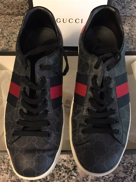 gucci sneakers old style|pre owned gucci sneakers.